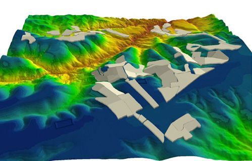 Vista 3D de la Finca Valdezarza